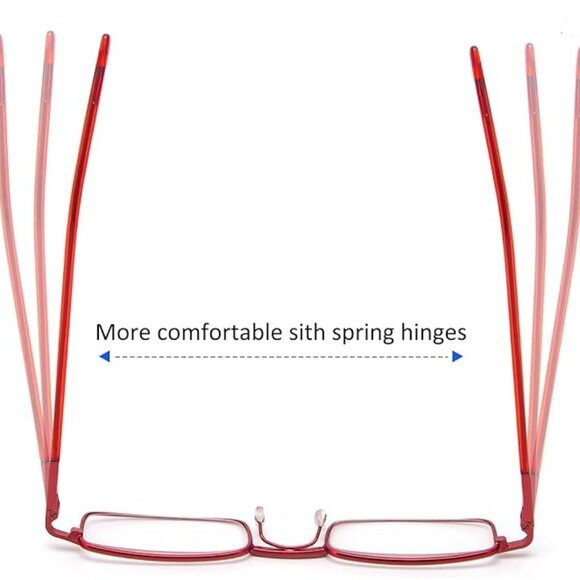 REAVEE 2 Pack Slim Pen Reading Glasses Small Tube Stylish Readers for Women Men - Picture 2 of 3